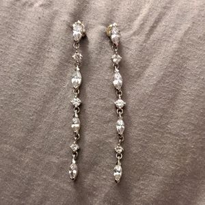 Multi stone dangle earrings